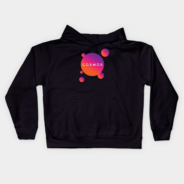 Cosmos planet Kids Hoodie by joeymono